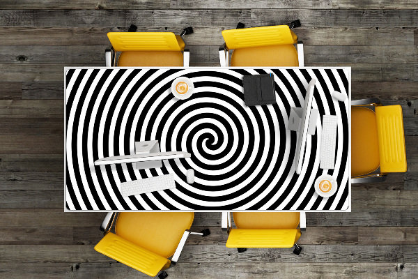 Tappetino da scrivania Spirale