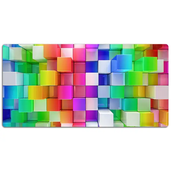 Sottomano da scrivania Astrazione Colorata