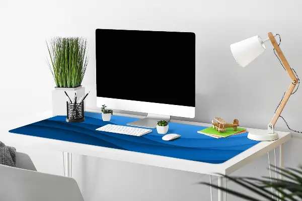 Sottomano da scrivania Attraversamento Blu