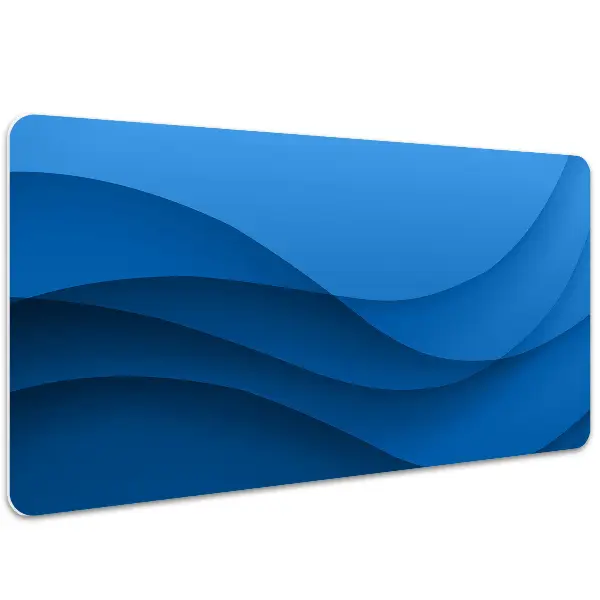 Sottomano da scrivania Attraversamento Blu