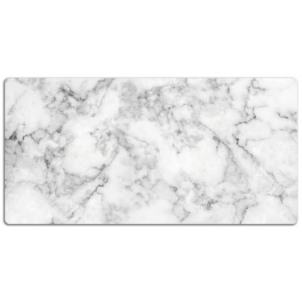 Tappetino da scrivania Marmo Bianco