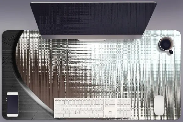 Sottomano da scrivania Astrazione D'Argento