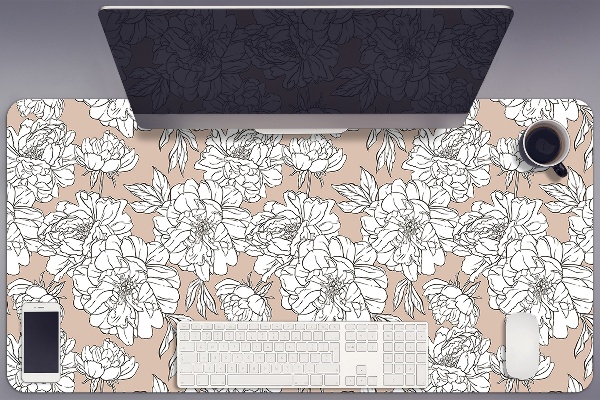 Sottomano da scrivania Fiori Artistici