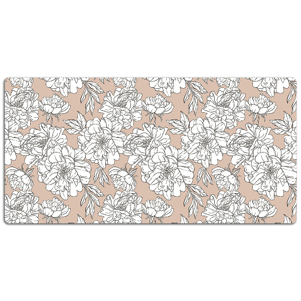 Sottomano da scrivania Fiori Artistici