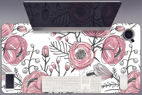 Sottomano da scrivania Arte Delle Rose Pastello