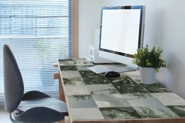 Sottomano da scrivania Patchwork Tropicale