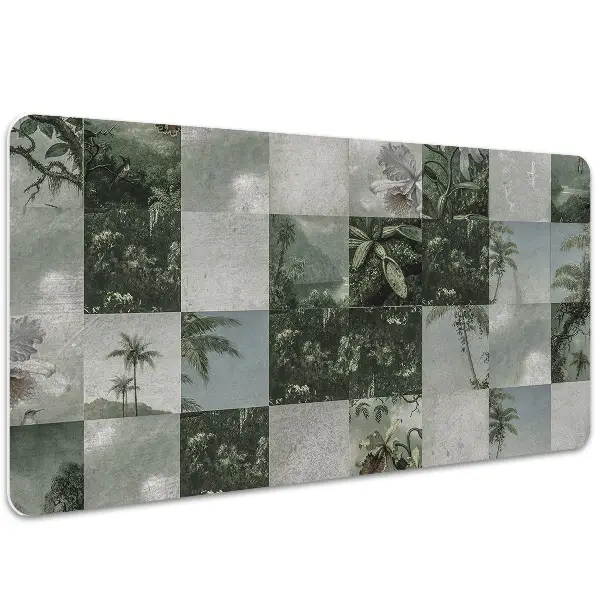 Sottomano da scrivania Patchwork Tropicale