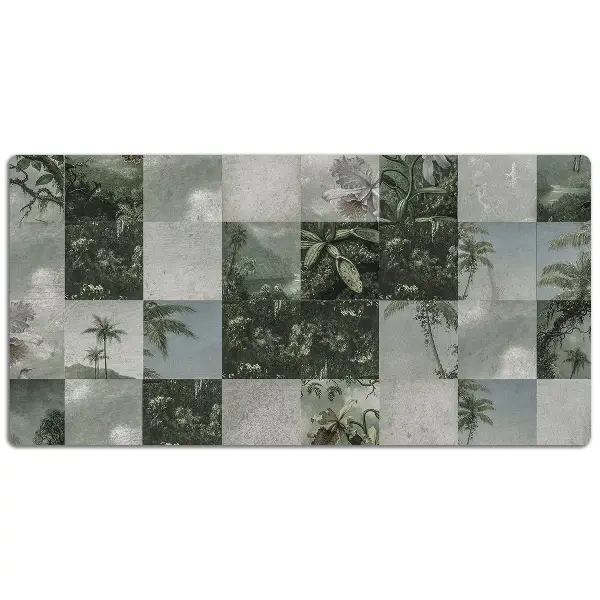Sottomano da scrivania Patchwork Tropicale