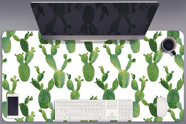 Sottomano da scrivania Cactus Dipinti