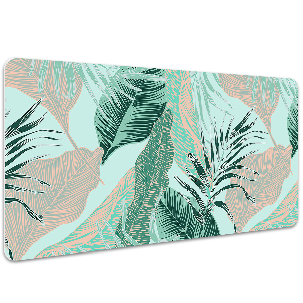 Sottomano da scrivania Foglie Tropicali