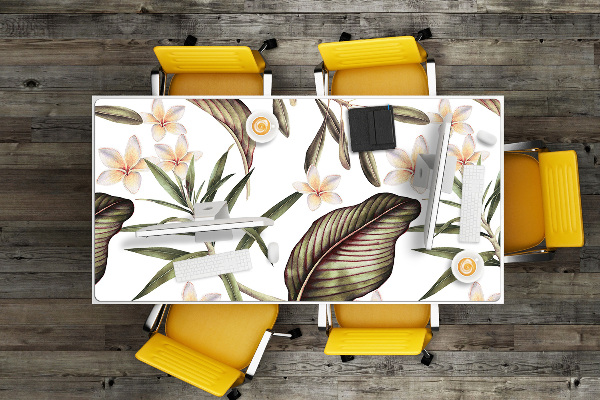 Tappetino da scrivania Foglie E Fiori
