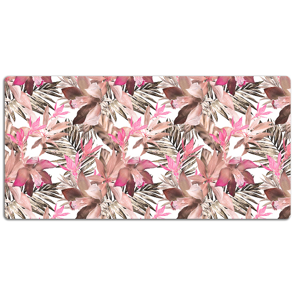 Sottomano da scrivania Fiore Tropicale