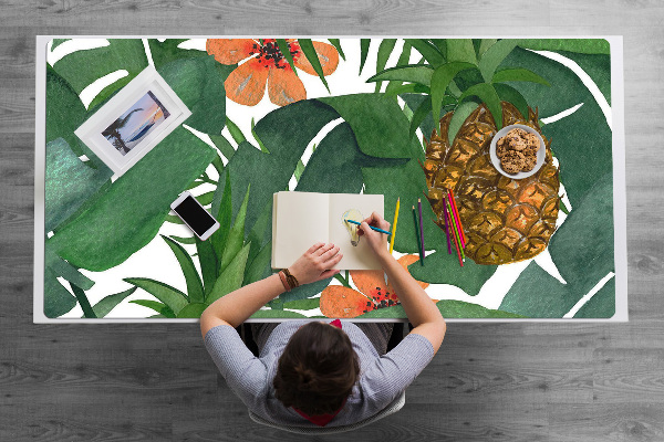 Sottomano da scrivania Ananas Tropicale