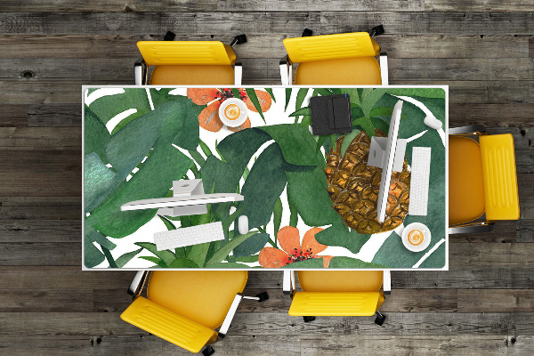 Sottomano da scrivania Ananas Tropicale