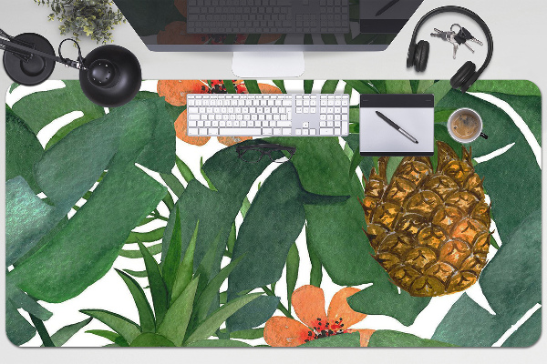 Sottomano da scrivania Ananas Tropicale