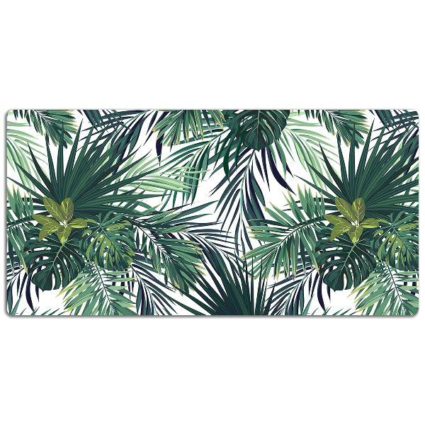 Sottomano da scrivania Foglie Tropicali
