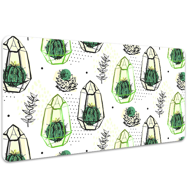 Sottomano da scrivania Cactus Nei Solidi