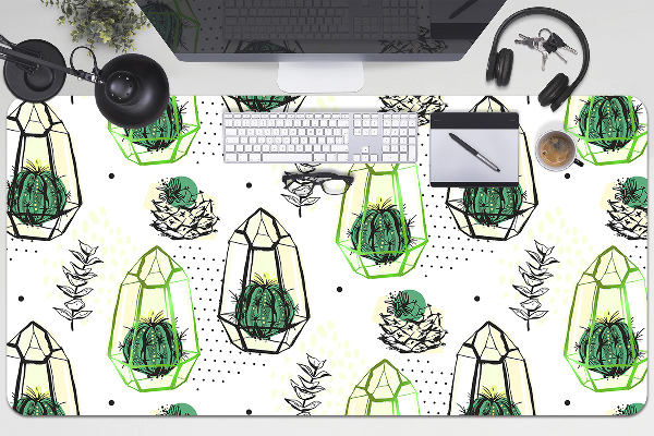 Sottomano da scrivania Cactus Nei Solidi