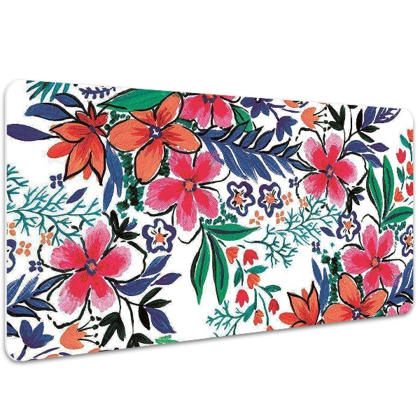 Tappetino da scrivania Fiori Colorati
