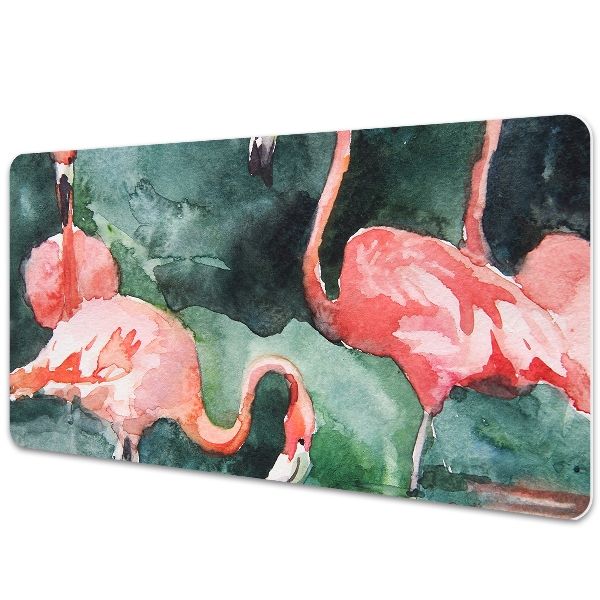 Sottomano da scrivania Flamingos Dipinti