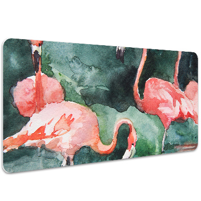 Sottomano da scrivania Flamingos Dipinti