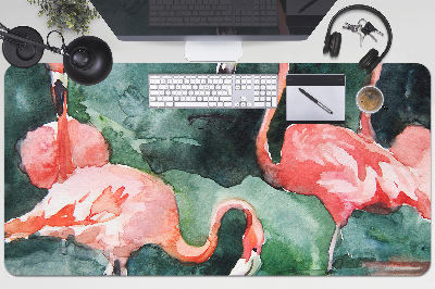 Sottomano da scrivania Flamingos Dipinti