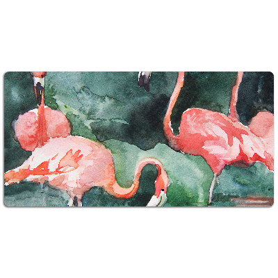 Sottomano da scrivania Flamingos Dipinti