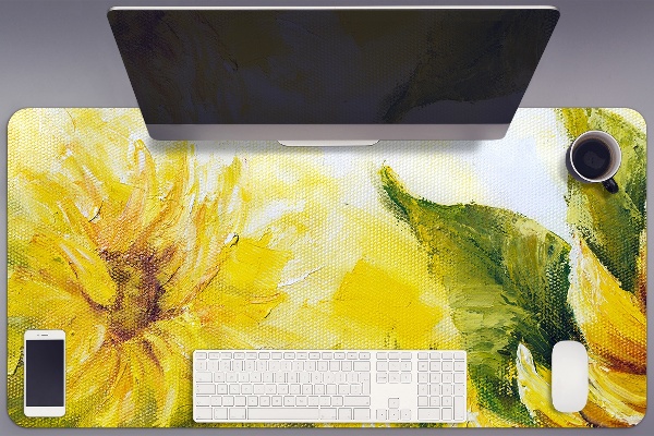 Tappetino da scrivania Girasoli