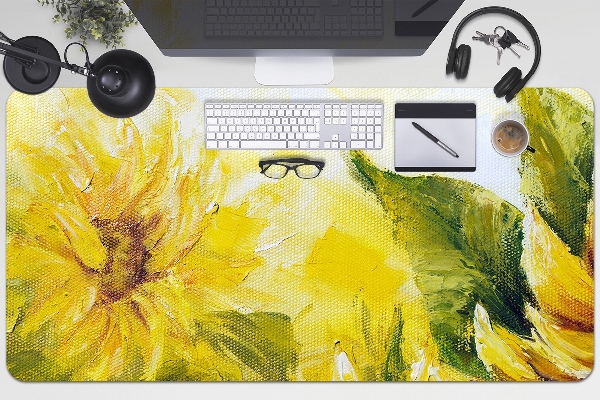 Tappetino da scrivania Girasoli