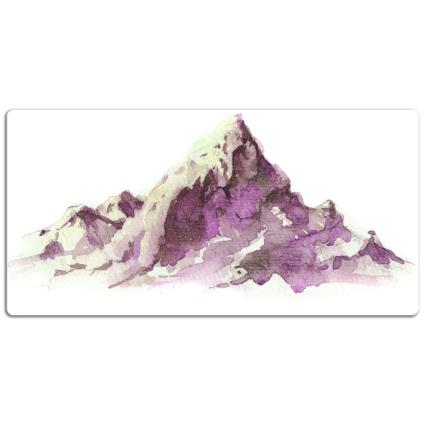 Tappetino da scrivania Montagne Invernali