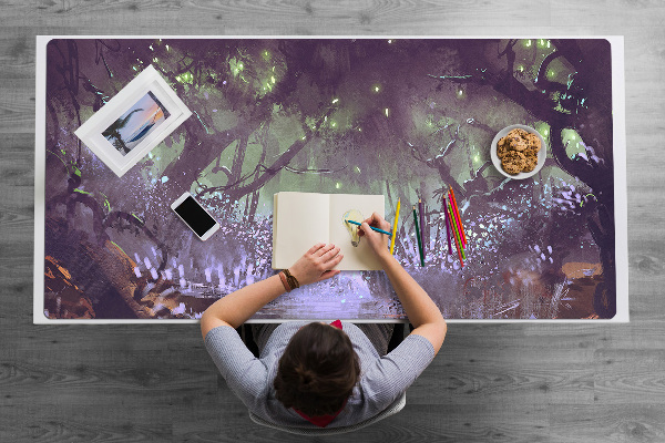Tappetino da scrivania Foresta Oscura