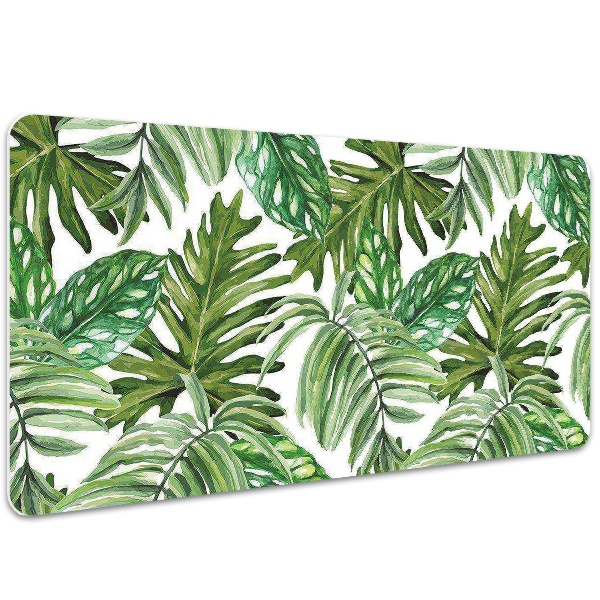Sottomano da scrivania Foglie Tropicali