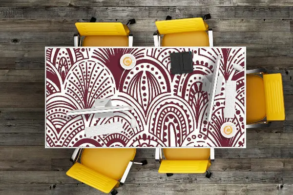 Sottomano da scrivania Pattern Indù