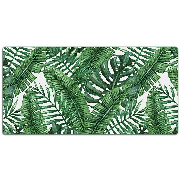 Sottomano da scrivania Foglie Tropicali