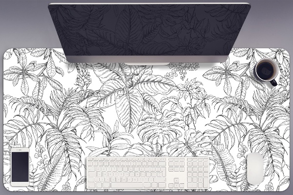 Tappetino da scrivania Foglie Disegnate