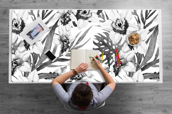 Tappetino da scrivania Foglie E Fiori