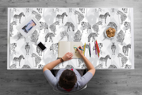 Tappetino da scrivania Tigri E Zebre
