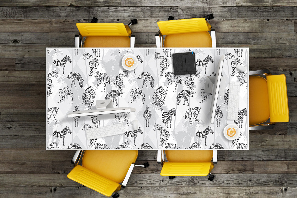 Tappetino da scrivania Tigri E Zebre