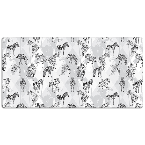 Tappetino da scrivania Tigri E Zebre
