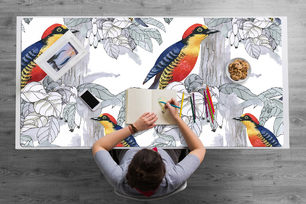 Tappetino da scrivania Uccelli Dipinti