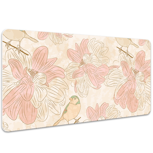 Tappetino da scrivania Uccelli Beige