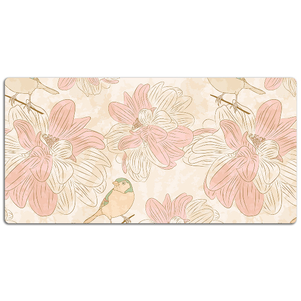 Tappetino da scrivania Uccelli Beige