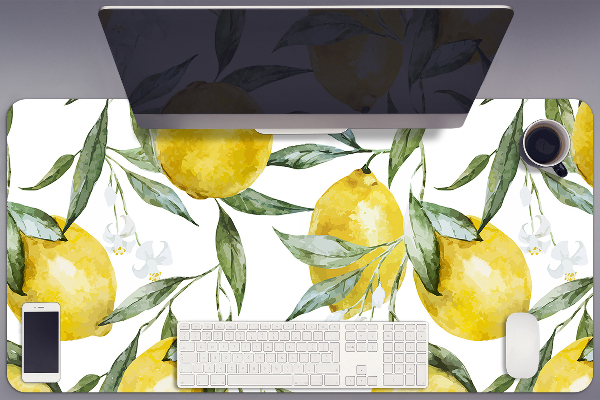 Sottomano da scrivania Limoni Dipinti