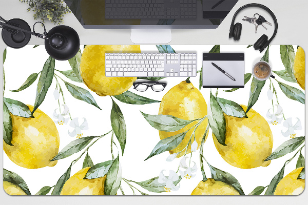 Sottomano da scrivania Limoni Dipinti