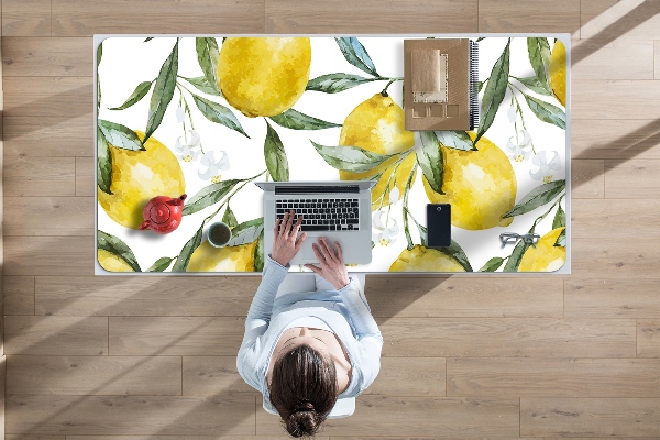 Sottomano da scrivania Limoni Dipinti