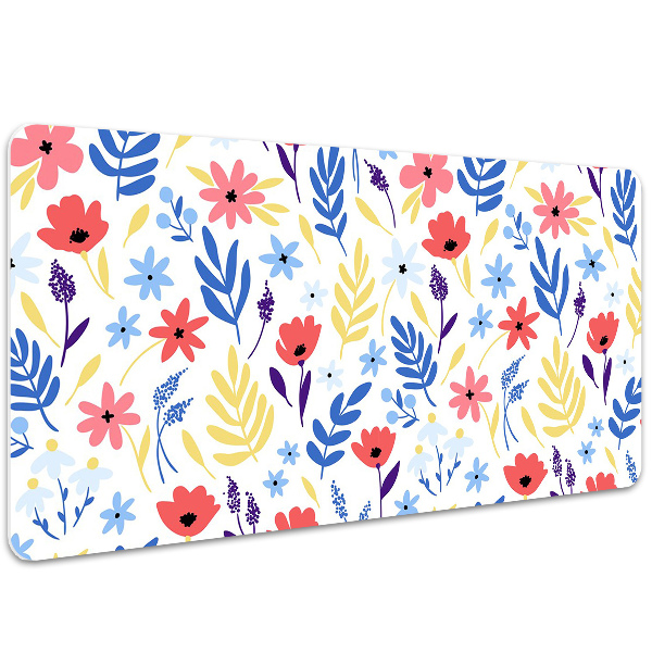 Tappetino da scrivania Fiori Colorati