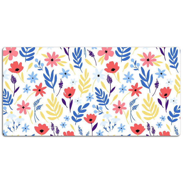 Tappetino da scrivania Fiori Colorati
