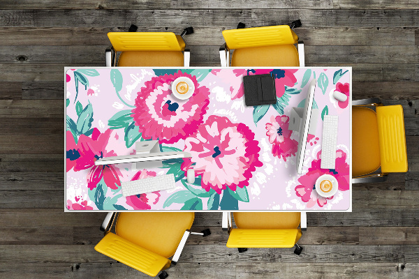 Tappetino da scrivania Fiori