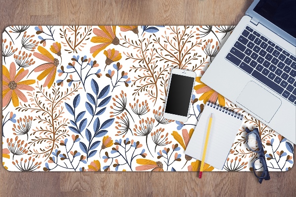 Tappetino da scrivania Fiori Dipinti