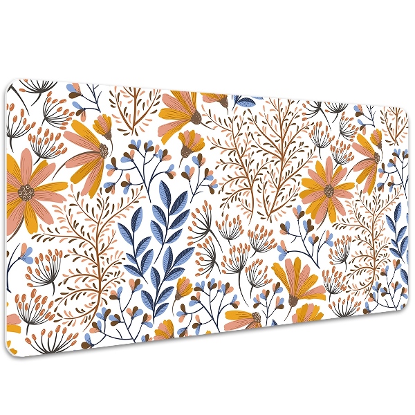 Tappetino da scrivania Fiori Dipinti